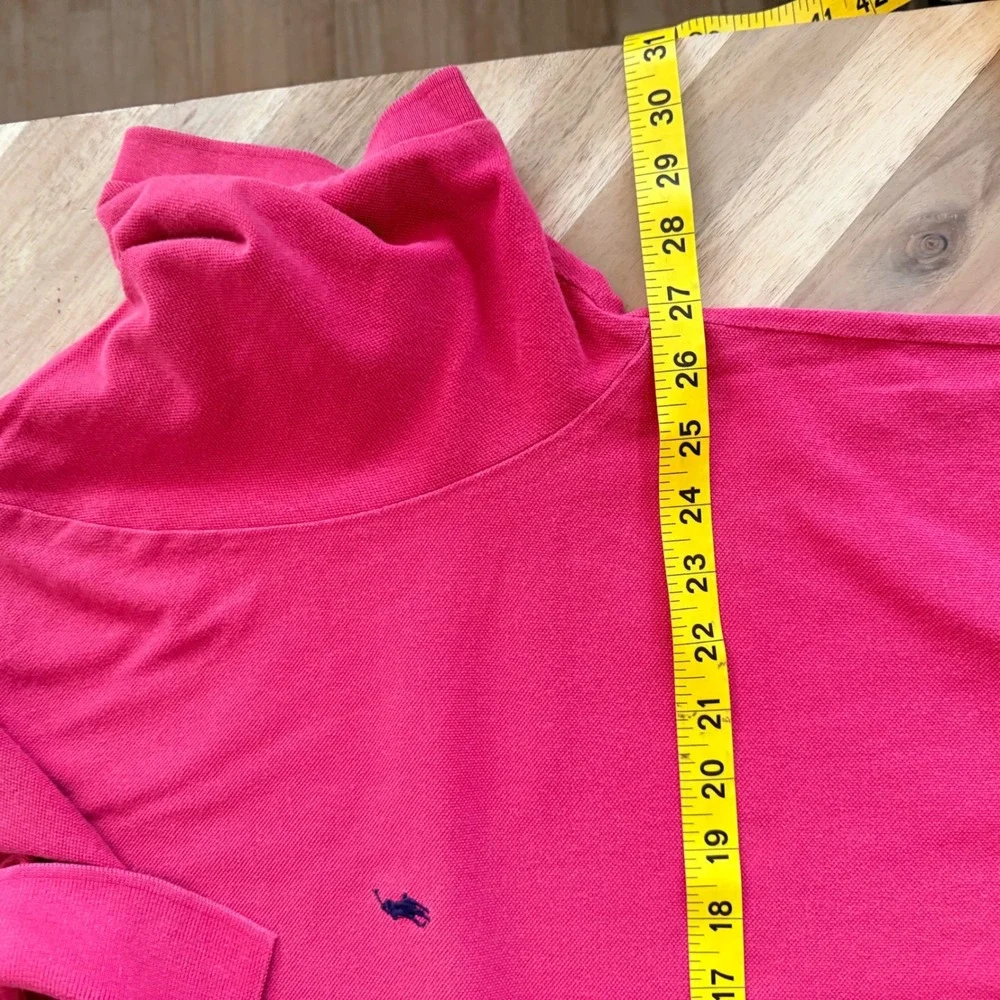 Polo Ralph Lauren Mens XXL Red Short Sleeve Pique Cotton Pony Logo Polo Shirt